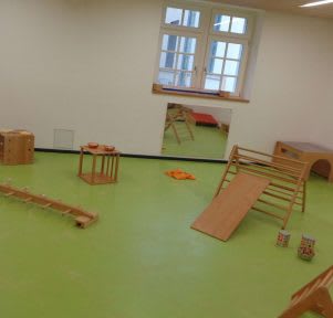 Kita Kinderhaus TU Darmstadt Mitte Spielraum educcare